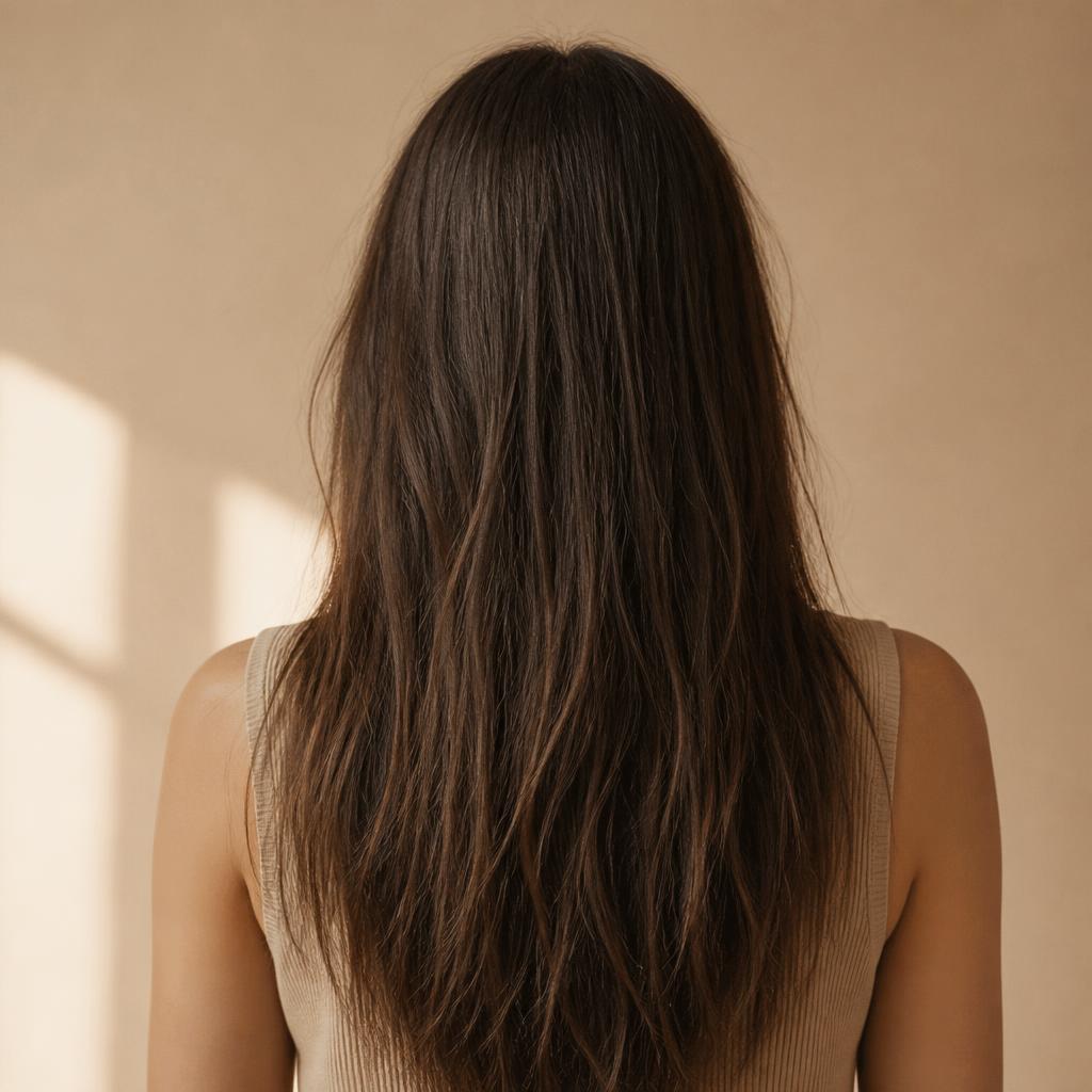 Avant — balayage miel lumineux sur base brune